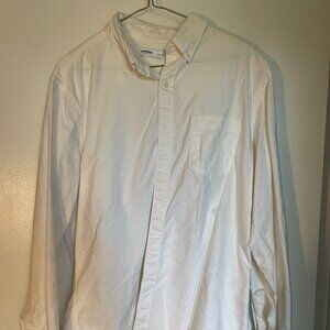 L Sonoma White Button Down
